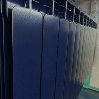 Покраска 4-х секционных радиаторов отопления в 5004, матовый
