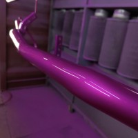 Покраска бамперов квадроцикла в розовый Кэнди