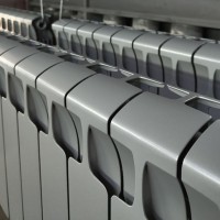 Покраска 18 секционных радиаторов отопления в 9022, матовый