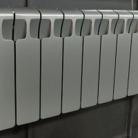 Покраска 18 секционных радиаторов отопления в 9022, матовый