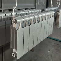 Покраска 18 секционных радиаторов отопления в 9022, матовый