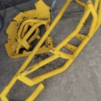 Покраска деталей квадроцикла в жёлтый цвет