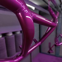 Покраска бамперов квадроцикла в розовый Кэнди