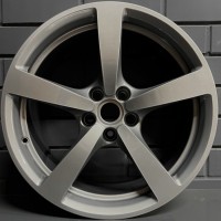 Покраска дисков R18 в светлый графит